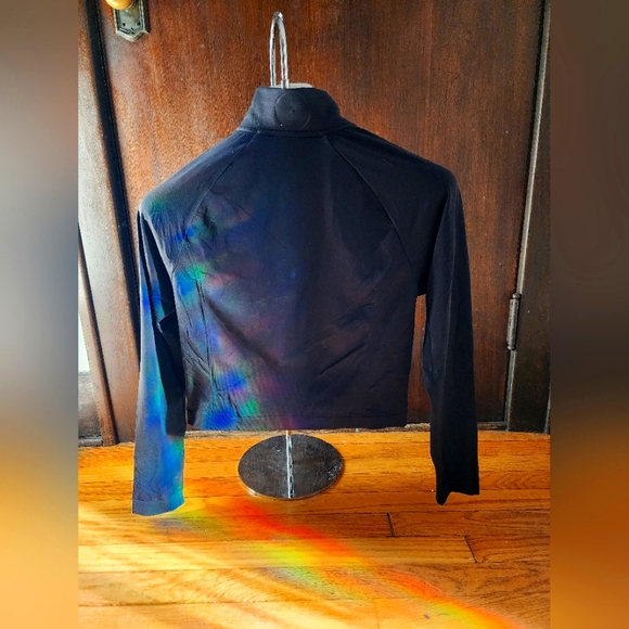 Under Armour Women's UA Vanish Seamless ¼ Zip Crop Black Brand New XL - Picture 2 of 5